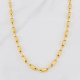 Cadena Rustica Tribal 13.8g / 26 in / 3.65mm Oro Amarillo 18K