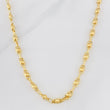 Rustic Bubble Chain 14.35g / 24 in / 4.38mm 18K Yellow Gold
