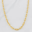 Cadena Rustica Barril Rayado 14.5g / 24 in / 3.6mm Oro Amarillo 18K
