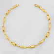 Pulso Rustico Eslabon 4.15g / 7 3/4 in / 3.85mm Oro Amarillo 18K
