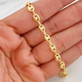 Pulso GC Diamantada 5.05g / 7 3/4 in / 5.03mm Oro Amarillo 18K