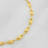 Pulso Rustico Corona 5g / 7 3/4 in / 4.22mm Oro Amarillo 18K