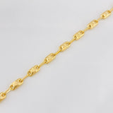 Pulso Rustico Corona 5g / 7 3/4 in / 4.22mm Oro Amarillo 18K