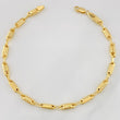 Pulso Rustico Barril Rayado 5.35g / 8 3/4 in / 3.92mm Oro Amarillo 18K