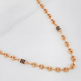 Cadena Rustica GC 9.5g / 18 in / 5.04mm Oro Rosa 18K