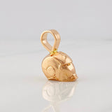 Armor Pendant 7.8g / 3/4 in Rose Gold 18K