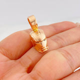 Armor Pendant 7.8g / 3/4 in Rose Gold 18K
