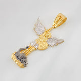 Dije San Miguel Arcangel 6.5g / 2 in Tres Oros 18K
