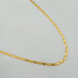 Cadena Escalera Plana 1.15 g / 19 3/4 in / 1.4 mm Oro Amarillo 18K