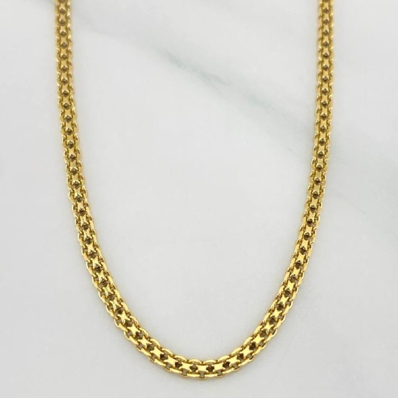 Bismark Chain 4.25 g / 17 3/4 in / 2.11 mm Yellow Gold 18K
