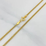 Bismark Chain 4.25 g / 17 3/4 in / 2.11 mm Yellow Gold 18K