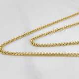 Bismark Chain 5.5 g / 23 1/2 in / 1.96 mm 18K Yellow Gold