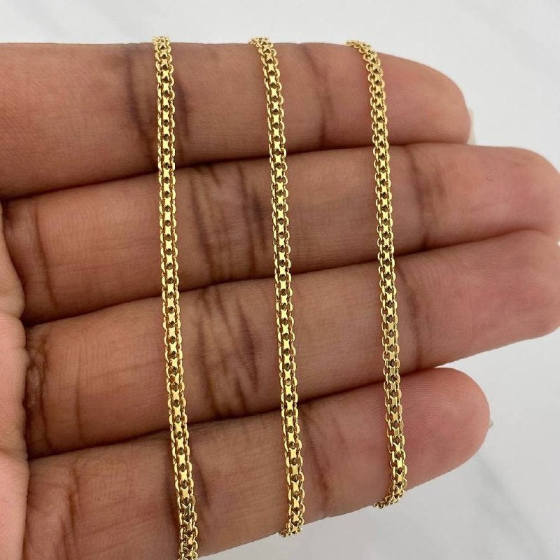 Bismark Chain 5.5 g / 23 1/2 in / 1.96 mm 18K Yellow Gold
