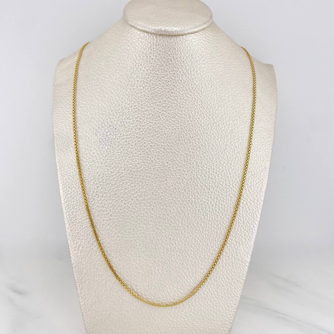 Bismark Chain 5.5 g / 23 1/2 in / 1.96 mm 18K Yellow Gold