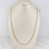 Bismark Chain 5.5 g / 23 1/2 in / 1.96 mm 18K Yellow Gold