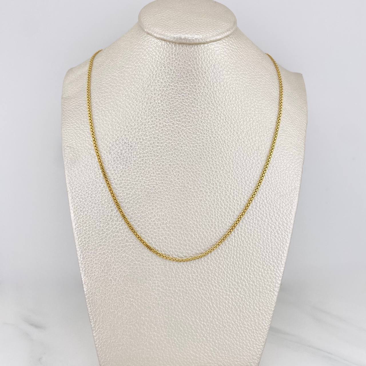 Bismark Chain 4.25 g / 17 3/4 in / 2.11 mm Yellow Gold 18K