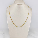 Bismark Chain 4.25 g / 17 3/4 in / 2.11 mm Yellow Gold 18K