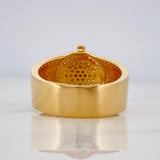 Compass Ring 9.9g / T9 1/4 Three Golds 18K