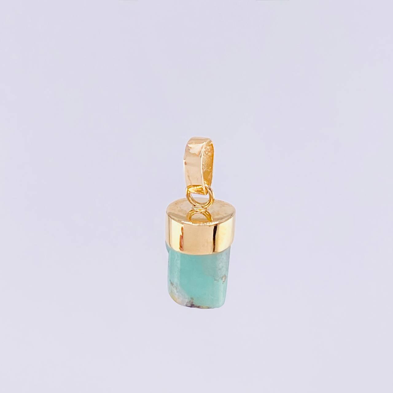 Dije Morralla Esmeralda 1.15g / 3/4 in Oro Amarillo 18K