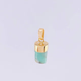 Dije Morralla Esmeralda 1.15g / 3/4 in Oro Amarillo 18K
