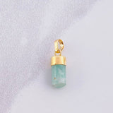 Dije Morralla Esmeralda 0.8g / 3/4 in Oro Amarillo 18K