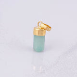 Dije Morralla Esmeralda 0.8g / 3/4 in Oro Amarillo 18K