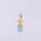 Dije Morralla Esmeralda 0.8g / 3/4 in Oro Amarillo 18K