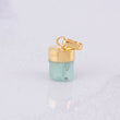 Pendant Rough Emerald 1.05g / 1/2 in 18K Yellow Gold
