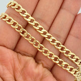 Cadena Cubana 7gr / 27 3/4 in / Oro Amarillo +1 18K +