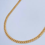 Cuban Links 5.35gr / 25.5in / 18K Gold +1$