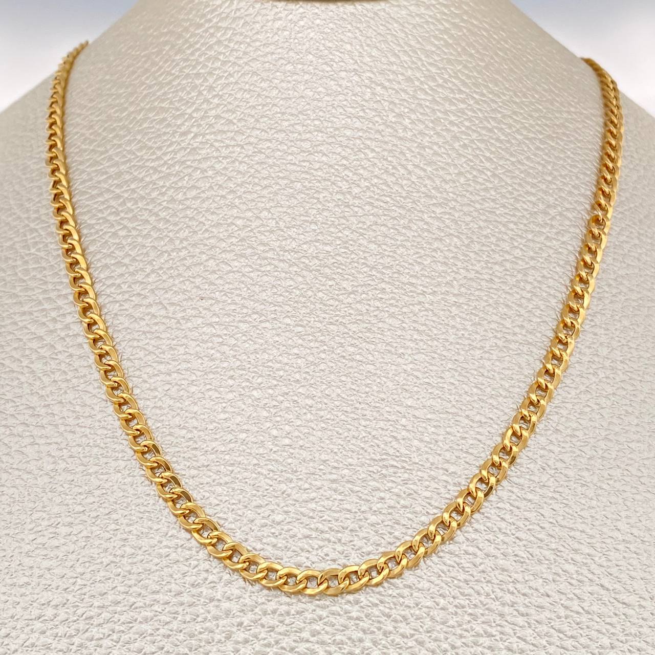 Cuban Links 5.35gr / 25.5in / 18K Gold +1$