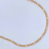 Cadena Figaro 5.25gr / 26 1/2 in / Oro Amarillo +1 18K %