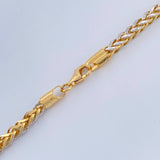 Franco Chain 18.9gr / 25 3/4 in / Two Tone Yellow White 18K +