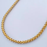 Franco Chain 18.9gr / 25 3/4 in / Two Tone Yellow White 18K +