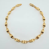 Pulso Rustico Barril Tornillo 5.3gr / 8 3/4 in / 4.68mm Oro Amarillo 18K $