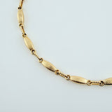 Pulso Rustico Eslabon 4.1gr / 8 1/2 in / 3.32mm Oro Amarillo 18K $