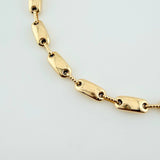 Pulso Rustico Eslabon 5.3gr / 8 1/4 in / 4.53mm Oro Amarillo 18K $