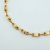 Rustic Square Barrel Bracelet 4.6gr / 7 3/4 in / 4.4mm Yellow Gold 18K $