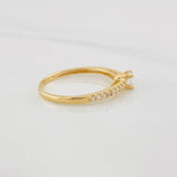 Solitaire Churumbela Ring 1.8g / T7 Yellow Gold 18K
