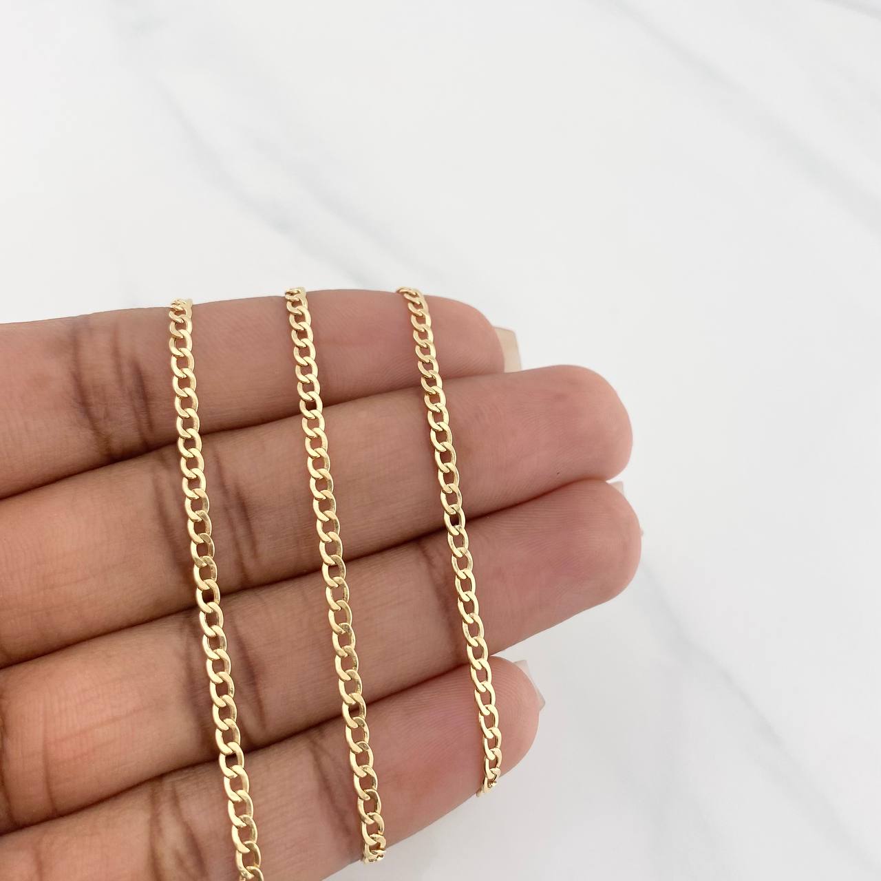 Cuban Links 4.1g / 24 in / 3.13mm Yellow Gold 18K
