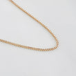 Cadena Veneciana 2.65g / 19 3/4 in / 0.9mm Dos Oros Blanco Rosa 18K