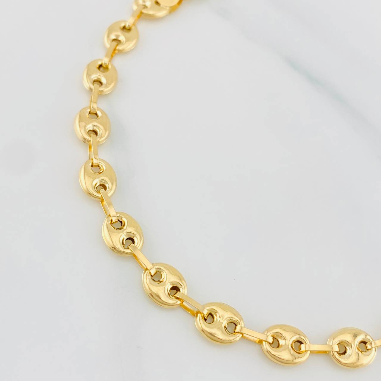 Bracelet GC 5.05g / 7 1/4 in / 7.2mm Yellow Gold 18K