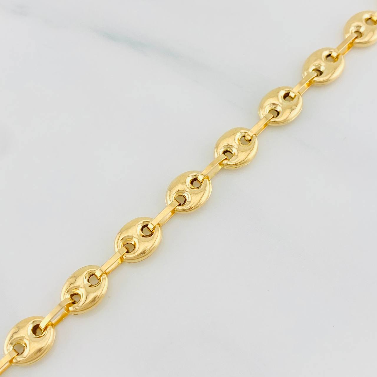 Bracelet GC 5.05g / 7 1/4 in / 7.2mm Yellow Gold 18K