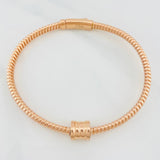 Pulso Aro Tubogas 14.55g / 6 3/4 in / 4.35mm Oro Rosa 18K
