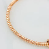 Pulso Aro Tubogas 14.55g / 6 3/4 in / 4.35mm Oro Rosa 18K
