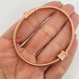 Pulso Aro Tubogas 14.55g / 6 3/4 in / 4.35mm Oro Rosa 18K