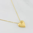 Cadena Aro Seguido Corazon 1.8g / 18 in / 0.7mm Oro Amarillo 18K