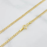 Cadena Cubana 2.8g / 60.05cm / 2.18mm Oro Amarillo 18K