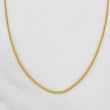 Mini Cuban Chain 4.45g / 20 in / 1.29mm 18K Yellow Gold