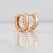 Candongas Bv 3.75g / 1/2 in Oro Rosa 18K